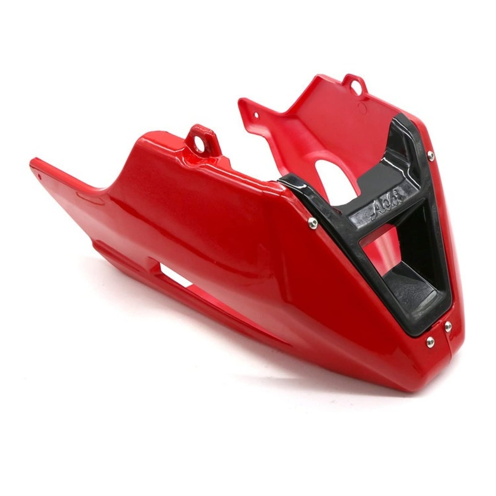 Jodriva Motorrad Motor Schutz Abdeckung Chassis Wanten Schutz Verkleidung Bauch Schutz MSX125 MSX 125 MSX 125SF Grom 125 Motorrad Unterbodenschutz(Red) von Jodriva