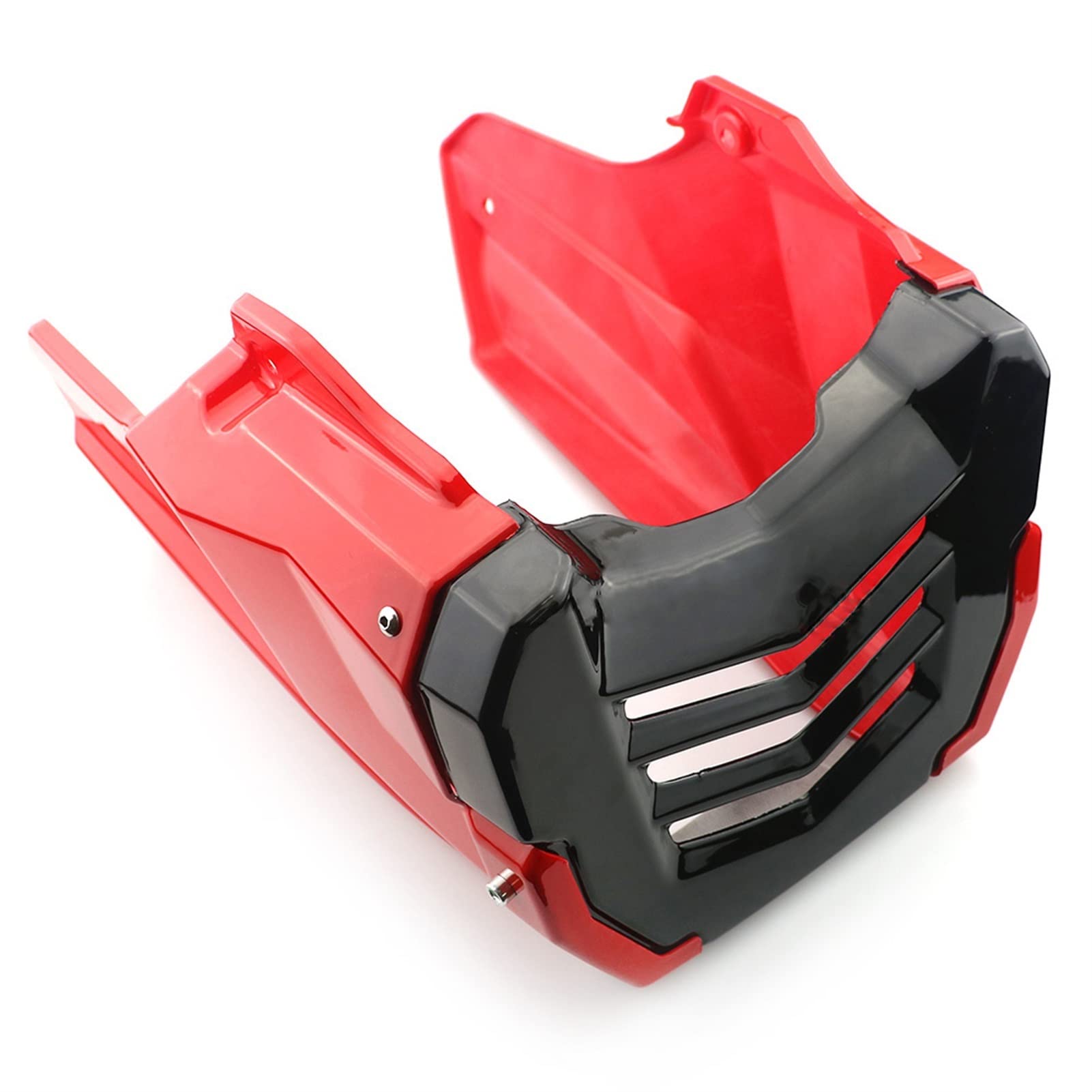 Jodriva Motorrad Motor Schutzfolie Abdeckung Chassis Wanten Verkleidung Bauch Schutz Grom MSX125 MSX125SF MSX 125 125SF SF Motorrad Unterbodenschutz(Red) von Jodriva