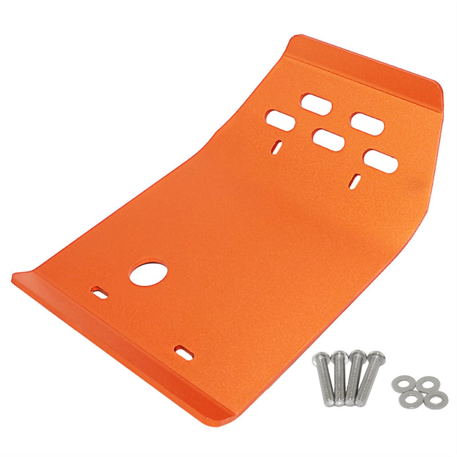 Jodriva Motorrad-Motorbasis-Chassis-Spoiler-Schutzabdeckung, Unterfahrschutz, for Yamaha, Serow XT250 Tricker XG250 XT XG 250 Motorrad Unterbodenschutz(Orange) von Jodriva