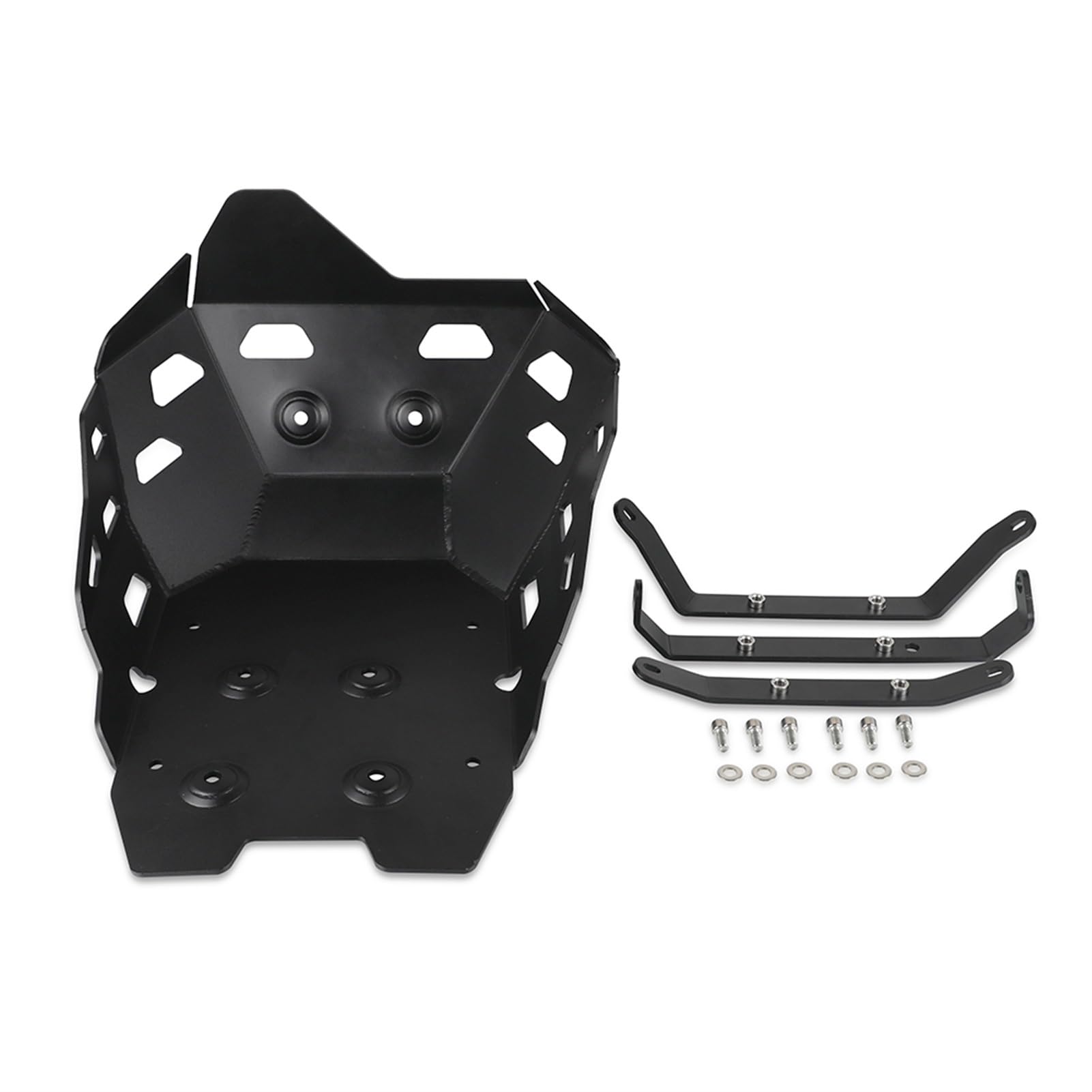 Jodriva Motorradzubehör Motor-Chassis-Schutz-Schutzabdeckung Unterfahrschutz, for, Tenere 700 Rally XTZ700 TENERE700 Motorrad Unterbodenschutz(Black) von Jodriva