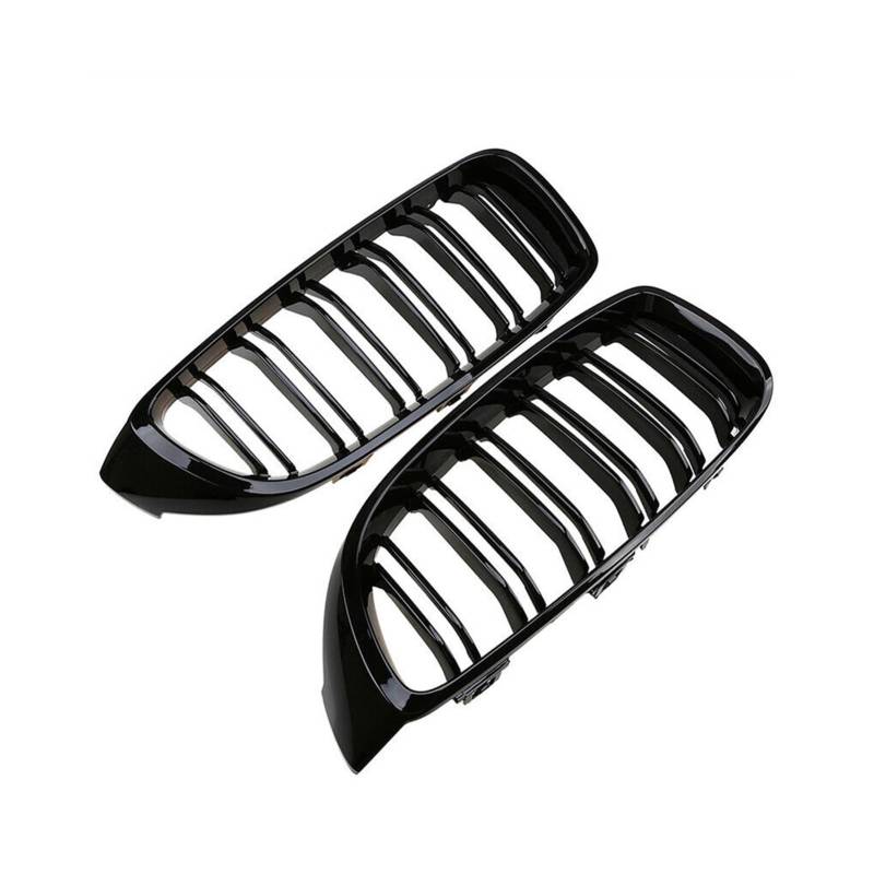 Jodriva Paar Fronthauben-Sportgrills, for, for F32 F33 F36 M3 M4 F80 F82 F83 4er 2013 2014 2015 2016 Auto-Kühlergrill von Jodriva