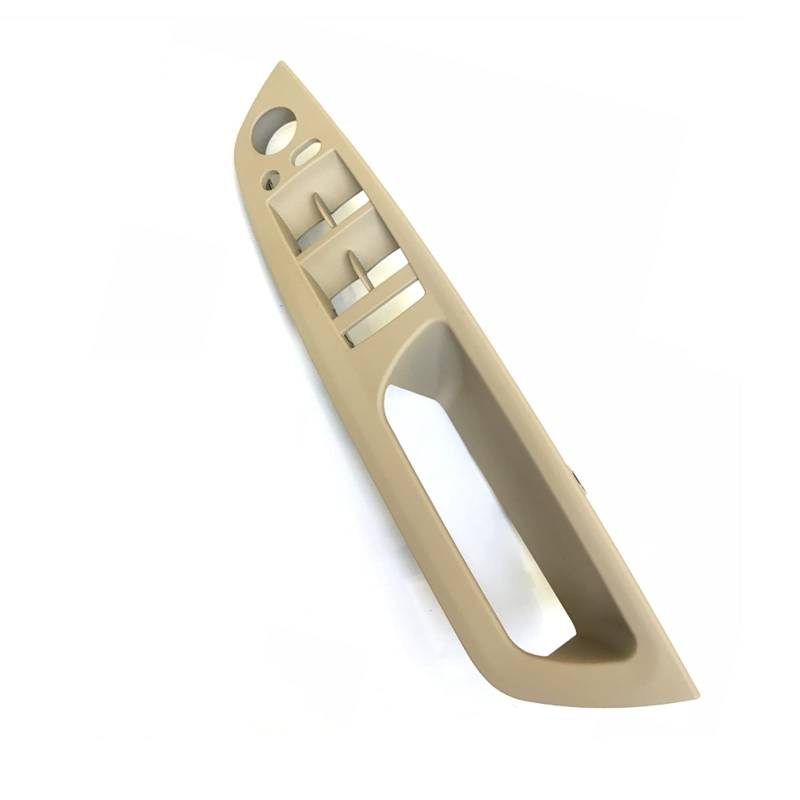 Jodriva RHD Innentür Fensterheber Schalterabdeckung Zuggriff Innenverkleidung Ersatz, for, X5 X6 E70 E71 2007-2013 Zierleiste für Autofensterschalter(Driver Side Beige) von Jodriva