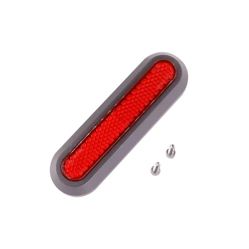 Jodriva Radkappen, Radkappen, Schutzschalen, reflektierende Aufkleber, for Xiaomi, 3 Elektroroller Pro 2 M365 Pro 1S, Rollerzubehör Seitenabdeckungen für Elektroroller(1 PCS red) von Jodriva