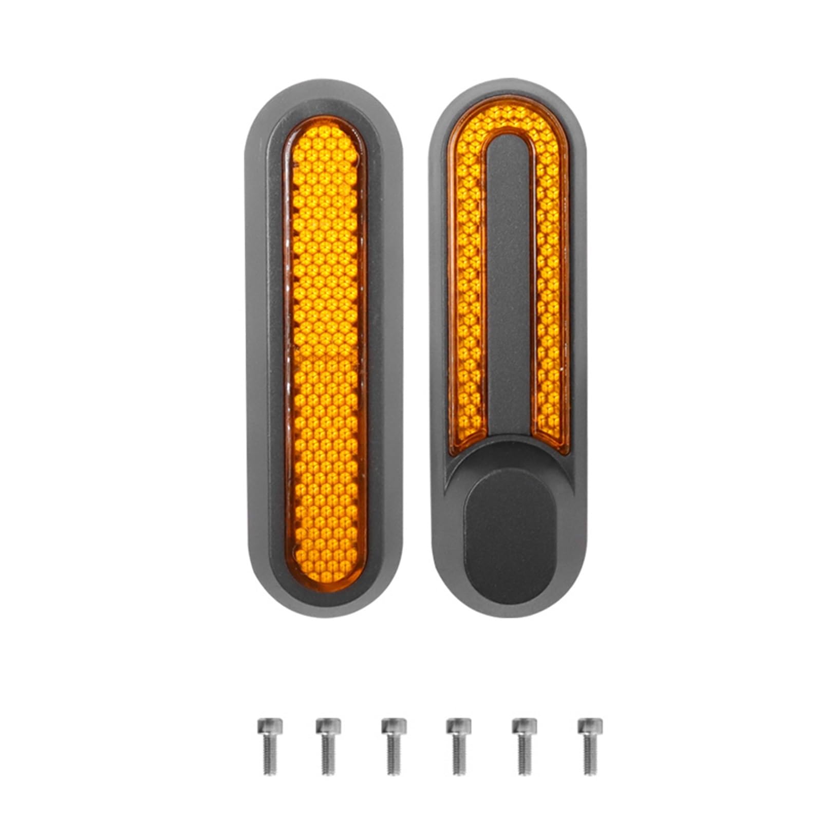 Jodriva Radkappen-Schutzschale, reflektierend, for Xiaomi, Mi3 M365 Pro 2 1S Pro Elektroroller, vordere Radkappe, Sicherheits-Nachtreflektor Seitenabdeckungen für Elektroroller(Green) von Jodriva