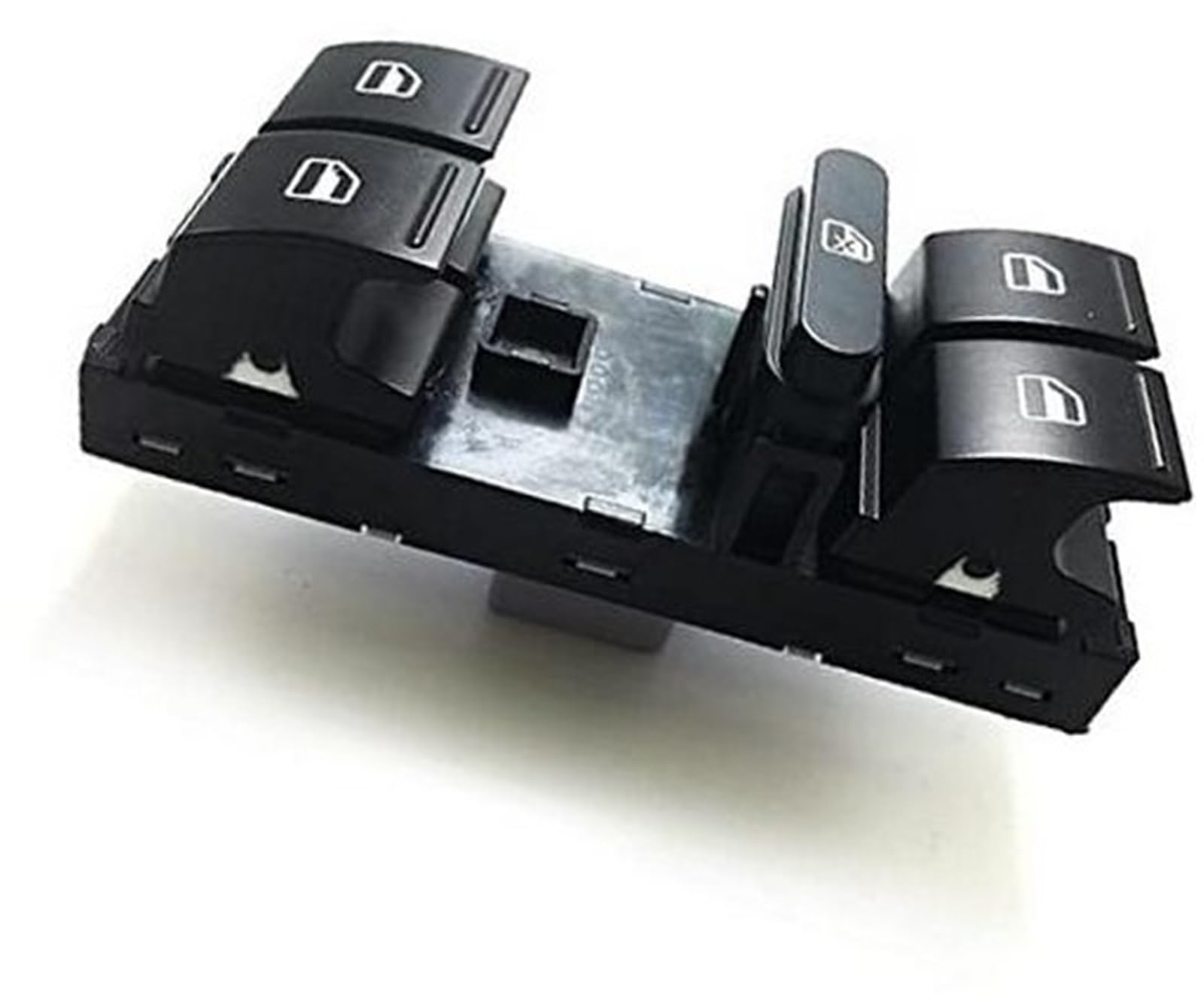 Jodriva Schalter for elektrische Fensterheber, elektrischer Fensterschalter, for Skoda, for Octavia, II, for Superb Fabia Yeti Roomster 2004–2015, 1Z0959858B Autofensterschalterknopf von Jodriva