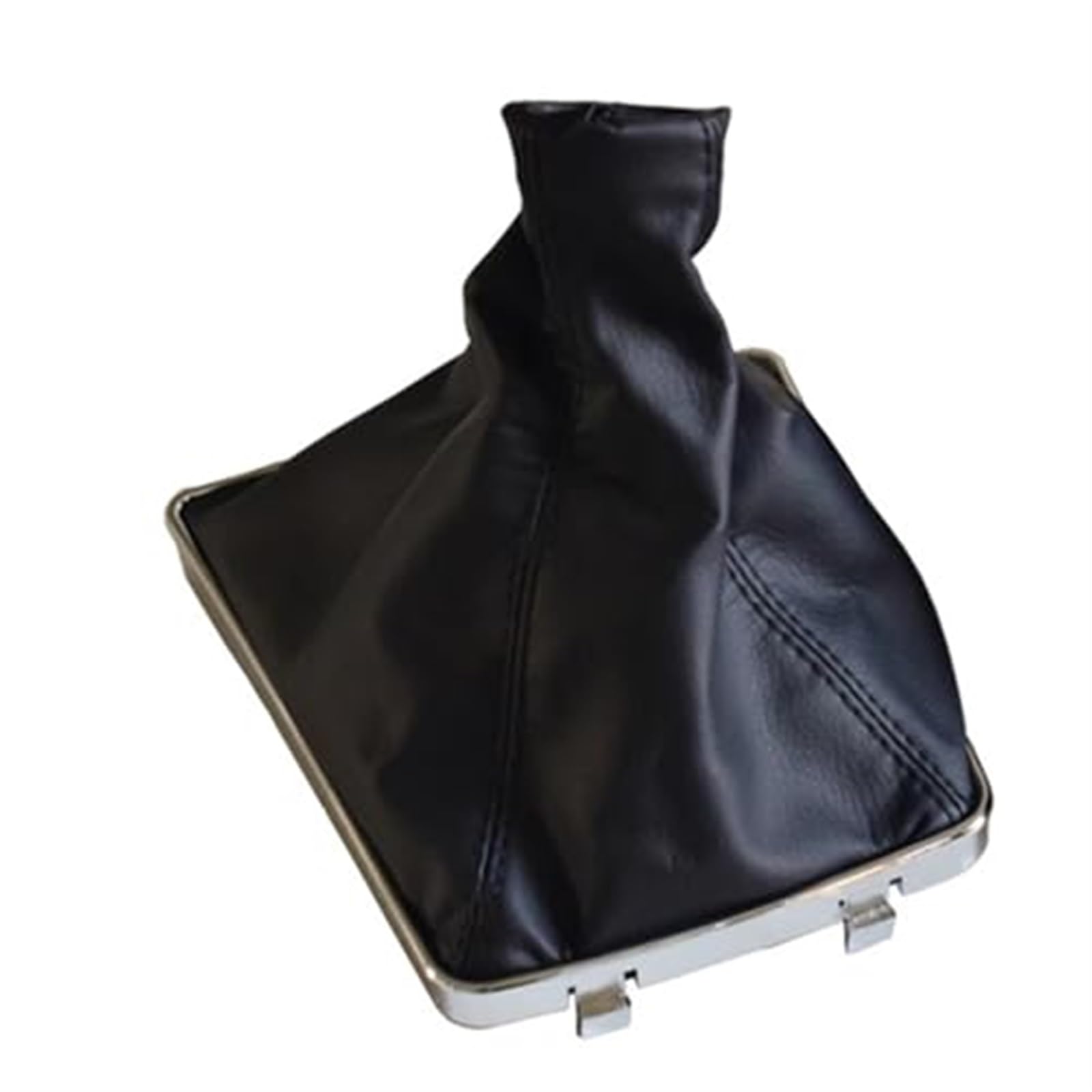 Jodriva Schaltknauf-Hebelabdeckung, for Opel, Astra H, Auto-Styling-Stick-Gamasche, Kofferraum-Park-Handbremsgriffe, Kofferraum-Koffer-Kragen Auto-Schaltknauf(Black Gear Shift Boot) von Jodriva