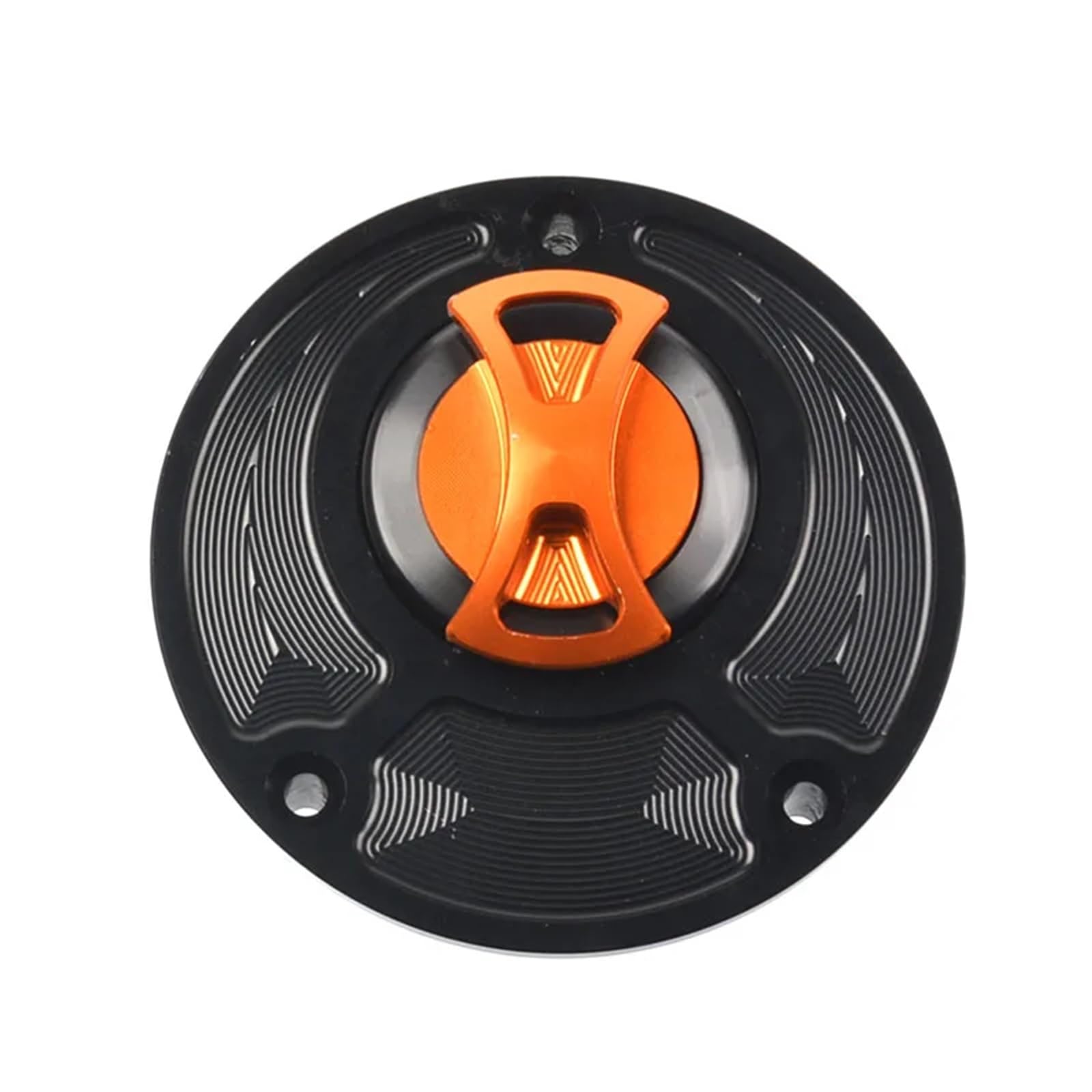 Jodriva Schlüsselloser Motorrad-Tankdeckel, for Yamaha, FZ 09 FZ09 FZ-09/MT-09/SR (Nicht FJ-09) 2014-2020 2015 2016 2017 2018 2019(Orange) von Jodriva