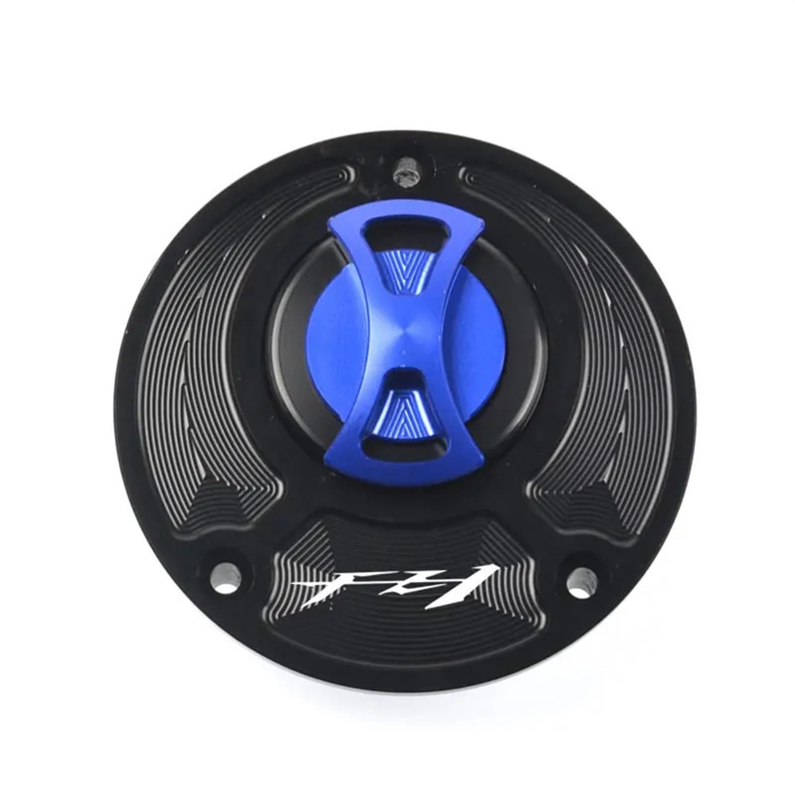 Jodriva Schlüsselloser Motorrad-Tankdeckel, for Yamaha, FZ 1 FZ1 (alle Baujahre)(Blue) von Jodriva