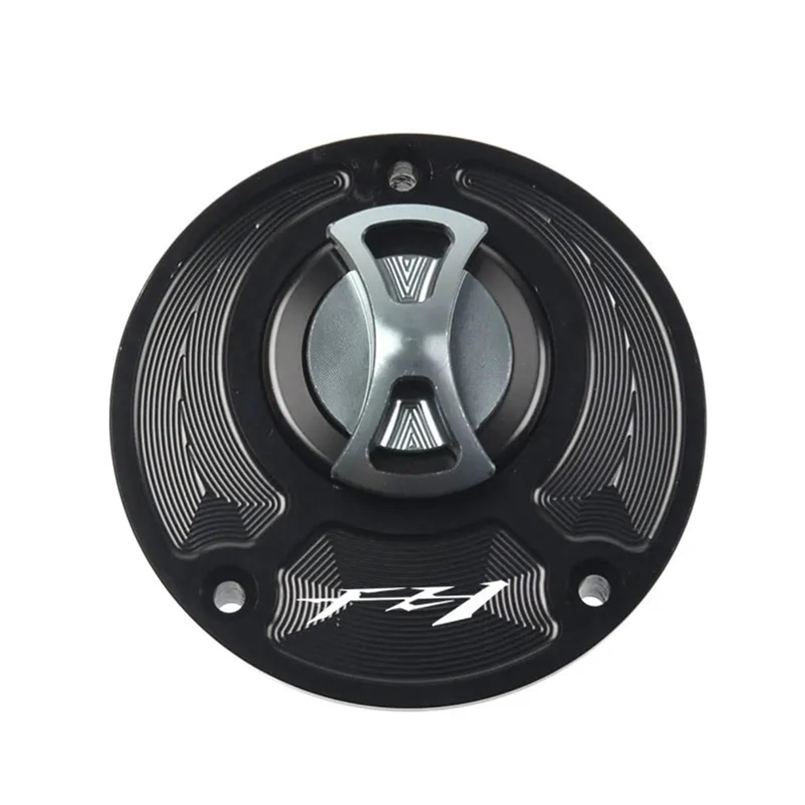 Jodriva Schlüsselloser Motorrad-Tankdeckel, for Yamaha, FZ 1 FZ1 (alle Baujahre)(Grey) von Jodriva