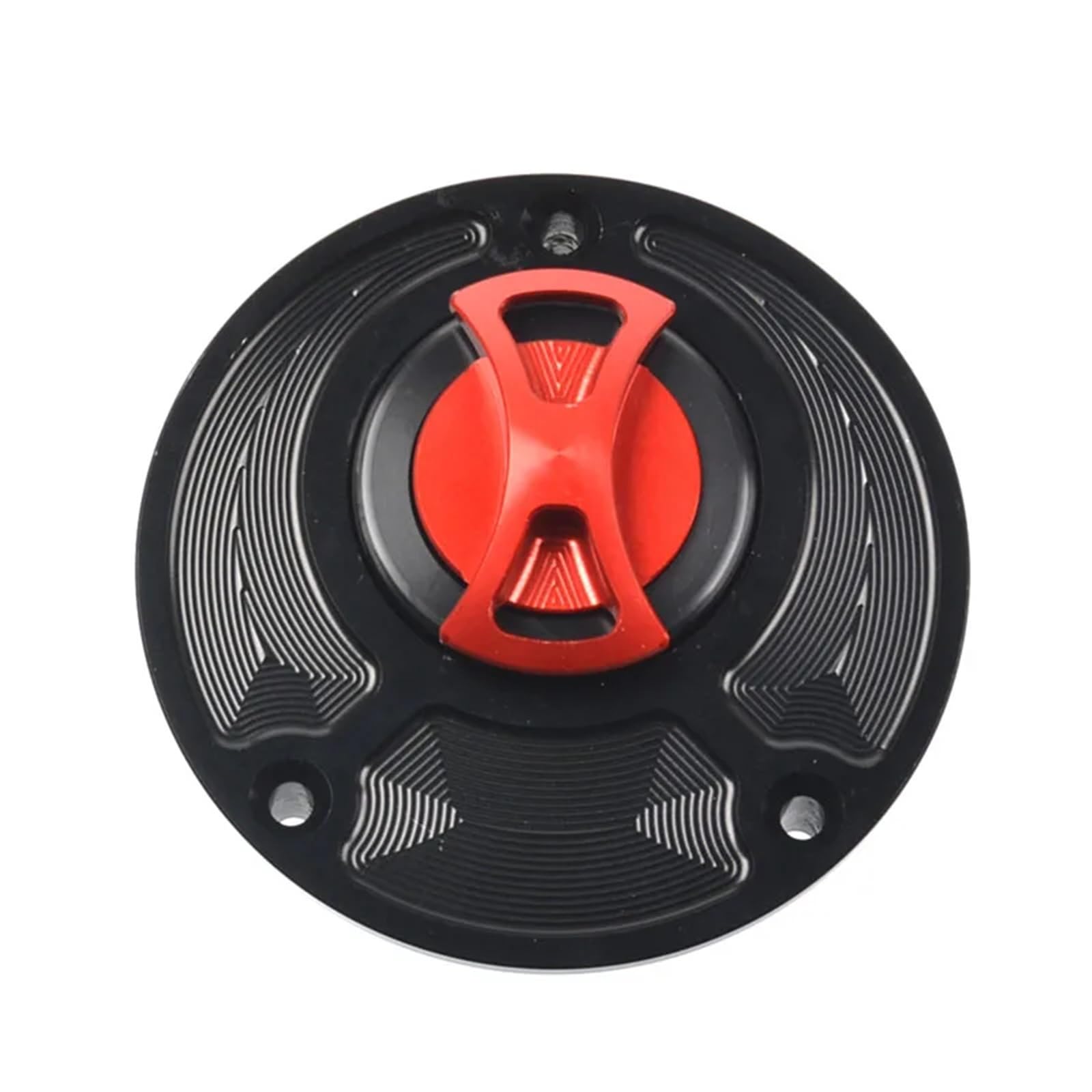 Jodriva Schlüsselloser Motorrad-Tankdeckel, for Yamaha, YZFR25 YZF R25 2015-2020 2016 2017 2018 2019(Red) von Jodriva
