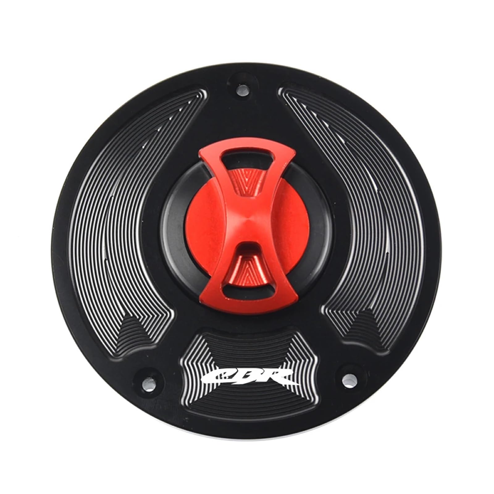 Jodriva Schlüsselloser Motorrad-Tankdeckel CBR 600 F4 F3 F2 1991-2008, CBR600 F4I 2000-2017, CBR600RR 2003-2019,(Red) von Jodriva