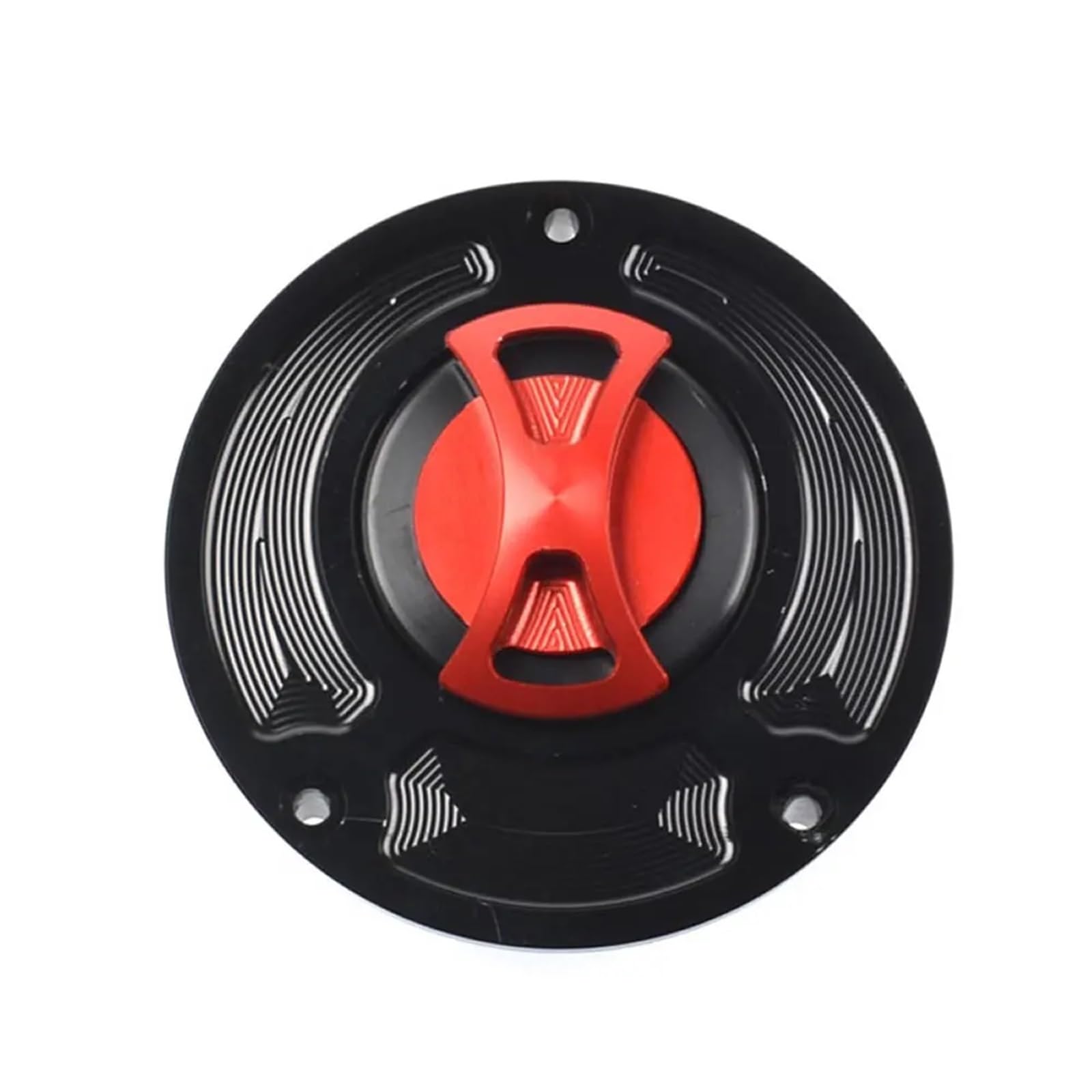 Jodriva Schlüsselloser Tankdeckel for Motorräder, for CBR250RR 2017-2023 CBR650R 2019-2023 2020 2021 2022(Red) von Jodriva