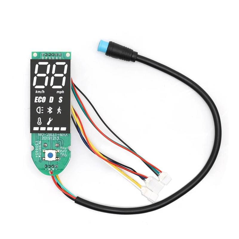 Jodriva Scooter Parts Dashboard, for MAX, for G30 Electric Scooter Controller Dashboard Display hohe Helligkeit Wasserdicht Display für Elektroroller(Dashboard) von Jodriva