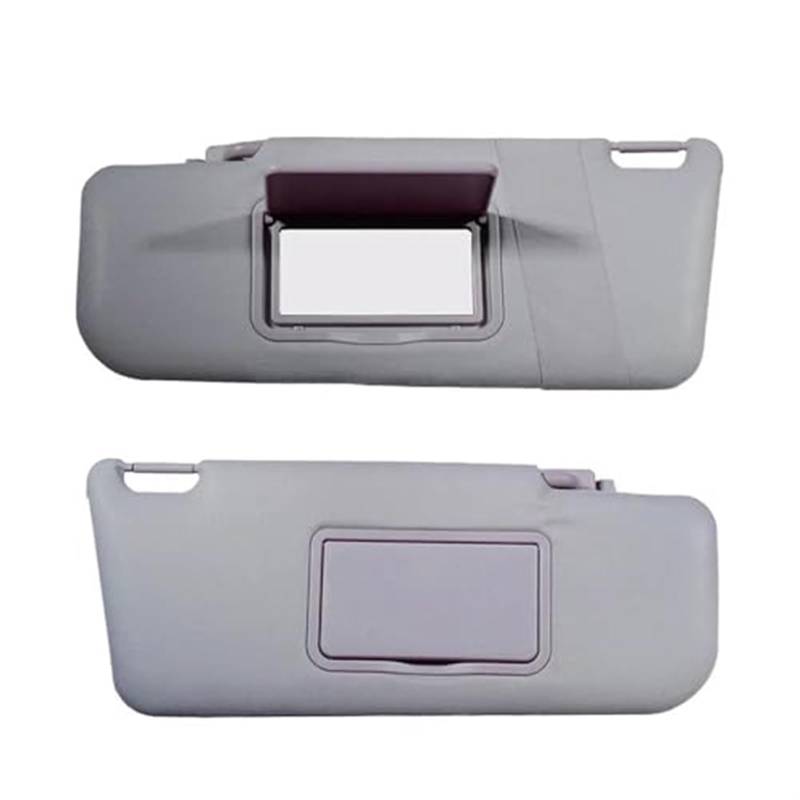Jodriva Sonnenblende Links Fahrerseite rechts Beifahrerseite 735362729 735362730, for FIAT, for Panda, for MK2 2003–2011 Auto-Sonnenblendenbrett(Black Left and Right) von Jodriva