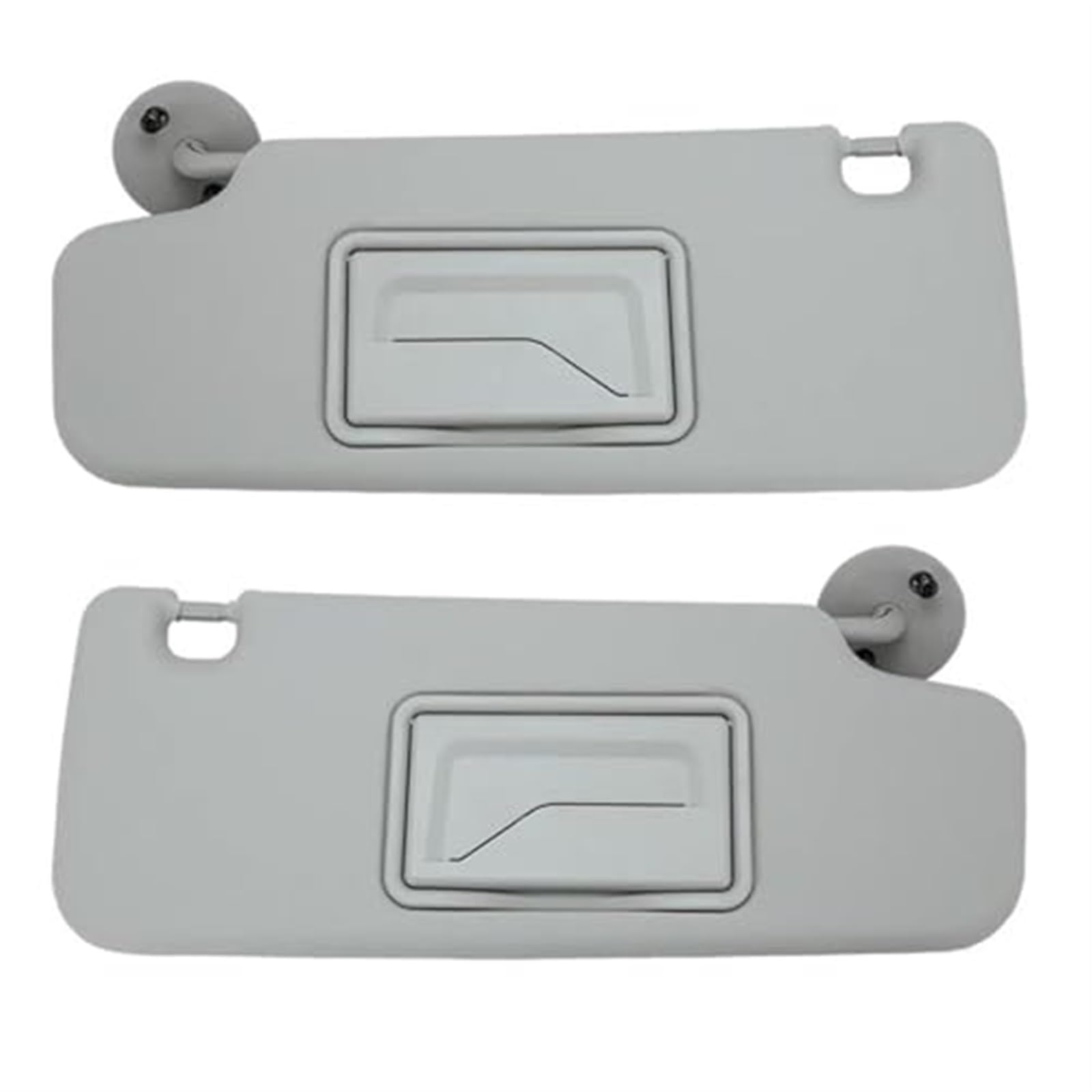 Jodriva Sonnenblende mit Spiegelvisier, for Chevy, for Aveo, for Spark, for Sonic, for Cruze, 2012–2020, Auto-Sonnenschutz for die Linke und rechte Seite Auto-Sonnenblendenbrett(Grey Left-Right) von Jodriva