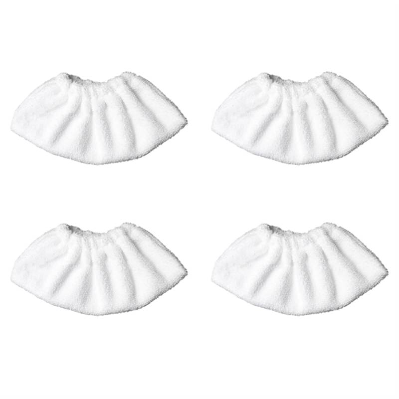 Jodriva Steam Mop Tuch Reinigungspad Tuch Abdeckung Ersatz Zubehör for EasyFix SC2 SC3 SC4 SC5 Mop Reiniger Ersatzteile Ersatzteile für Dampfreiniger(4pcs-01) von Jodriva