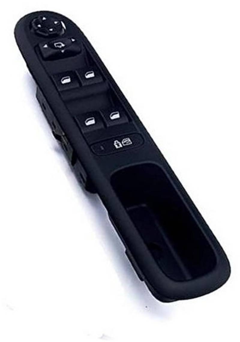 Jodriva Steuerschalterknopf Fensterheber-Steuerschalter Fensterheber-Knopfschalter, for Peugeot, 5008 3008 2009 2010 2011 2012 2013-2016 96644917XT 96644915XT 96650621ZD Auto-Drucktastenschalter Autof von Jodriva