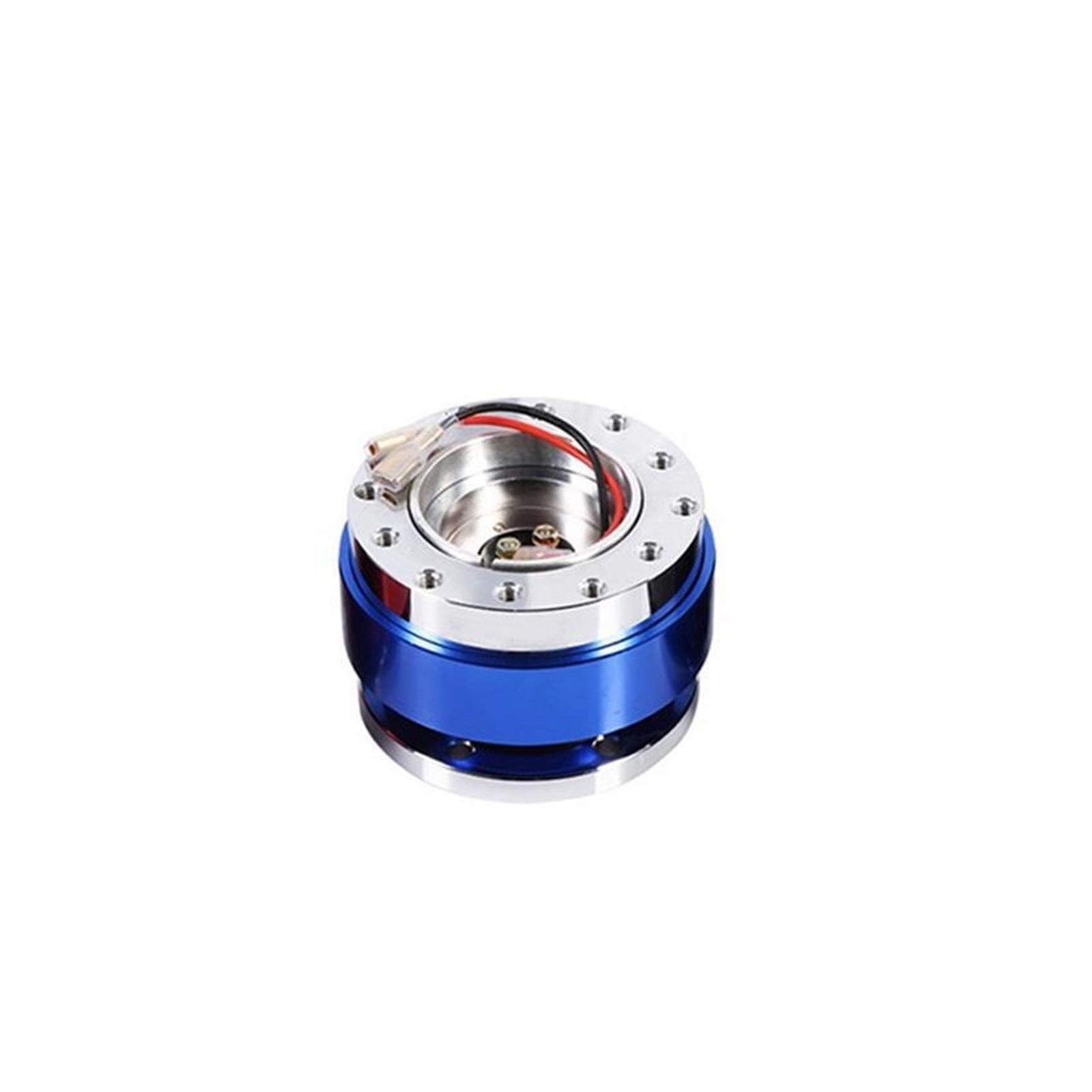 Jodriva Universal Auto Auto Quick Release Lenkrad Snap Off Hub Adapter Boss Kit Aluminium Auto-Lenkradnabe(Blue) von Jodriva