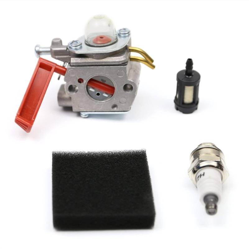 Jodriva Vergaser-Kit Luft-Kraftstofffilter Zündkerze, for Homelite, UT-20749 UT-20758 UT-20769 UT-20785 UT-20778 UT-20760 von Jodriva