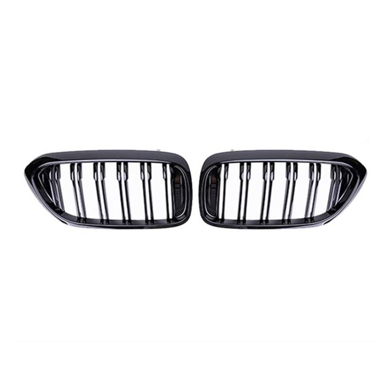 Jodriva Vorderer Renngrill, for, for den neuen 5er G30 G38 525I 530I 540I 550I 2017 2018 2019 2020 Performance Bumper 2 Lamellengrill Ersatz Auto-Kühlergrill(Gloosy Black) von Jodriva