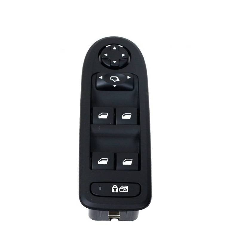 Jodriva Vorne Links Elektrische Fensterheber Schalter, for Citroen, C5, for Peugeot, 408 508 98053458ZE 98054506ZD von Jodriva