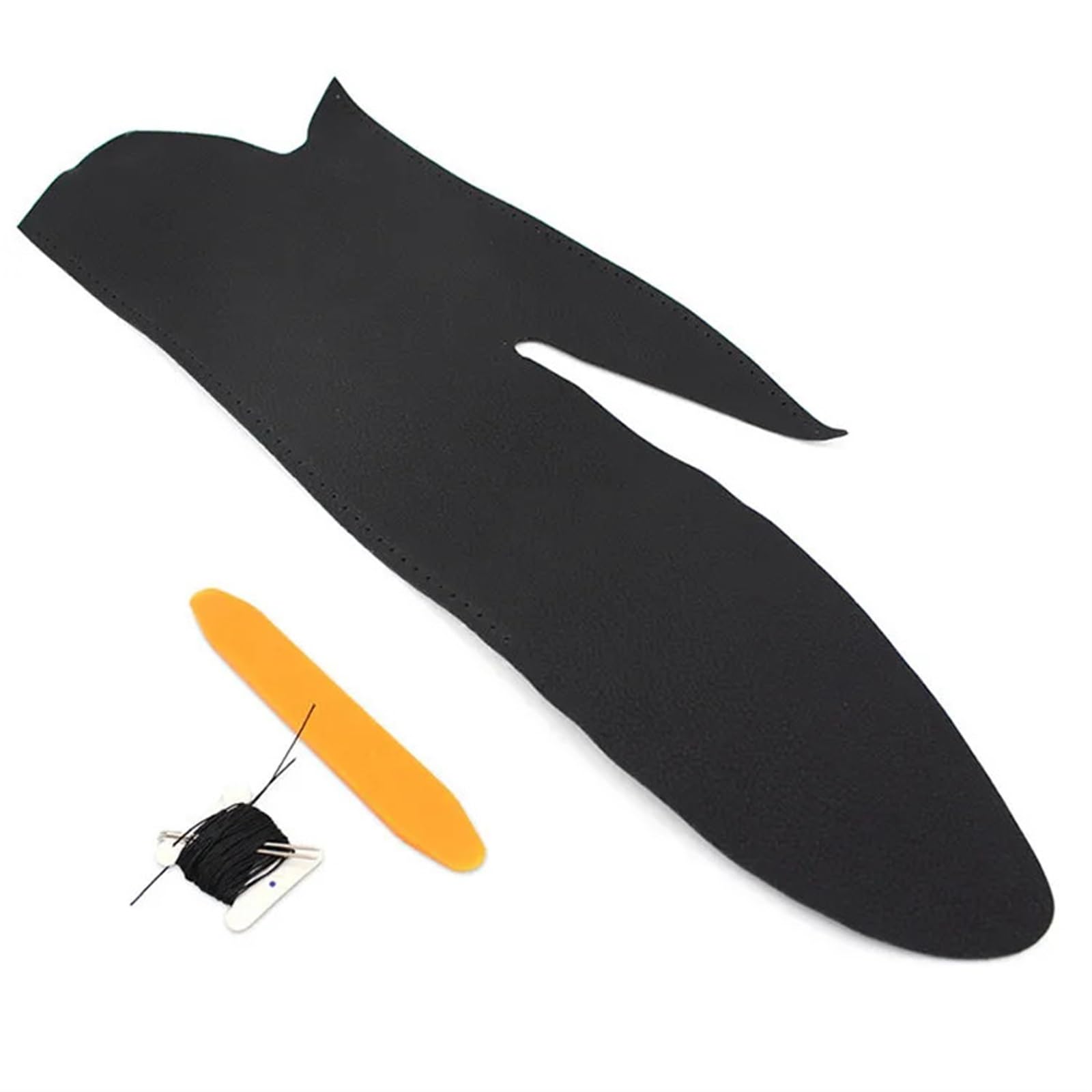Jodriva for, for 3 4 Serie F30 F31 F32 F33 F34 F36 320 2012-2017 M4 Sport Hand Nähen Tür Panel Griff Pull Armlehne Leder Abdeckung Trim Auto-Innentürverkleidung(Left Black) von Jodriva