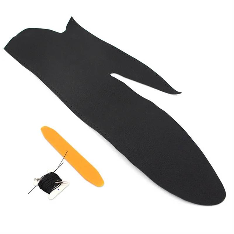 Jodriva for, for 3 4 Serie F30 F31 F32 F33 F34 F36 320 2012-2017 M4 Sport Hand Nähen Tür Panel Griff Pull Armlehne Leder Abdeckung Trim Auto-Innentürverkleidung(Left Black) von Jodriva