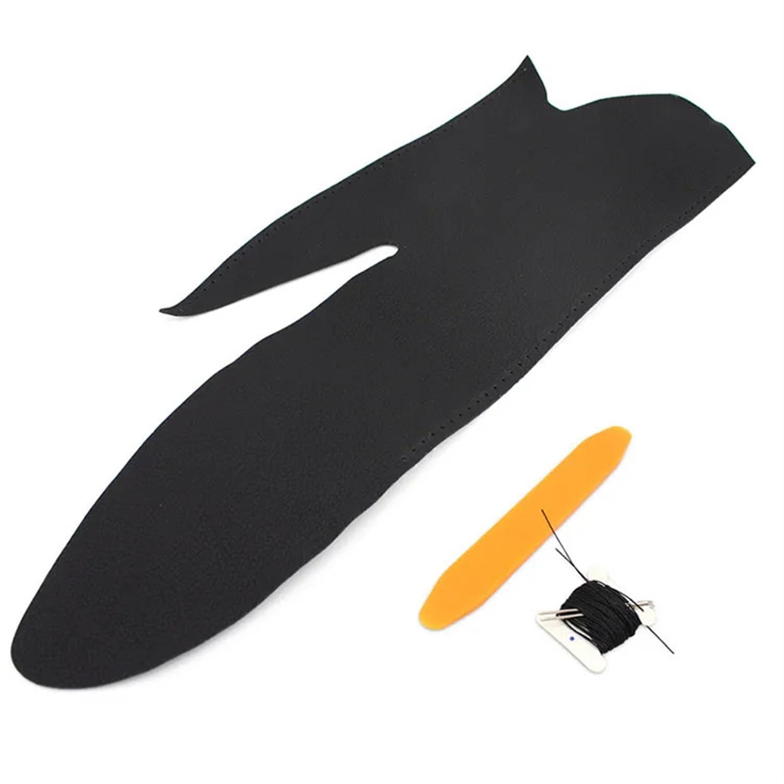 Jodriva for, for 3 4 Serie F30 F31 F32 F33 F34 F36 320 2012-2017 M4 Sport Hand Nähen Tür Panel Griff Pull Armlehne Leder Abdeckung Trim Auto-Innentürverkleidung(Right Black) von Jodriva