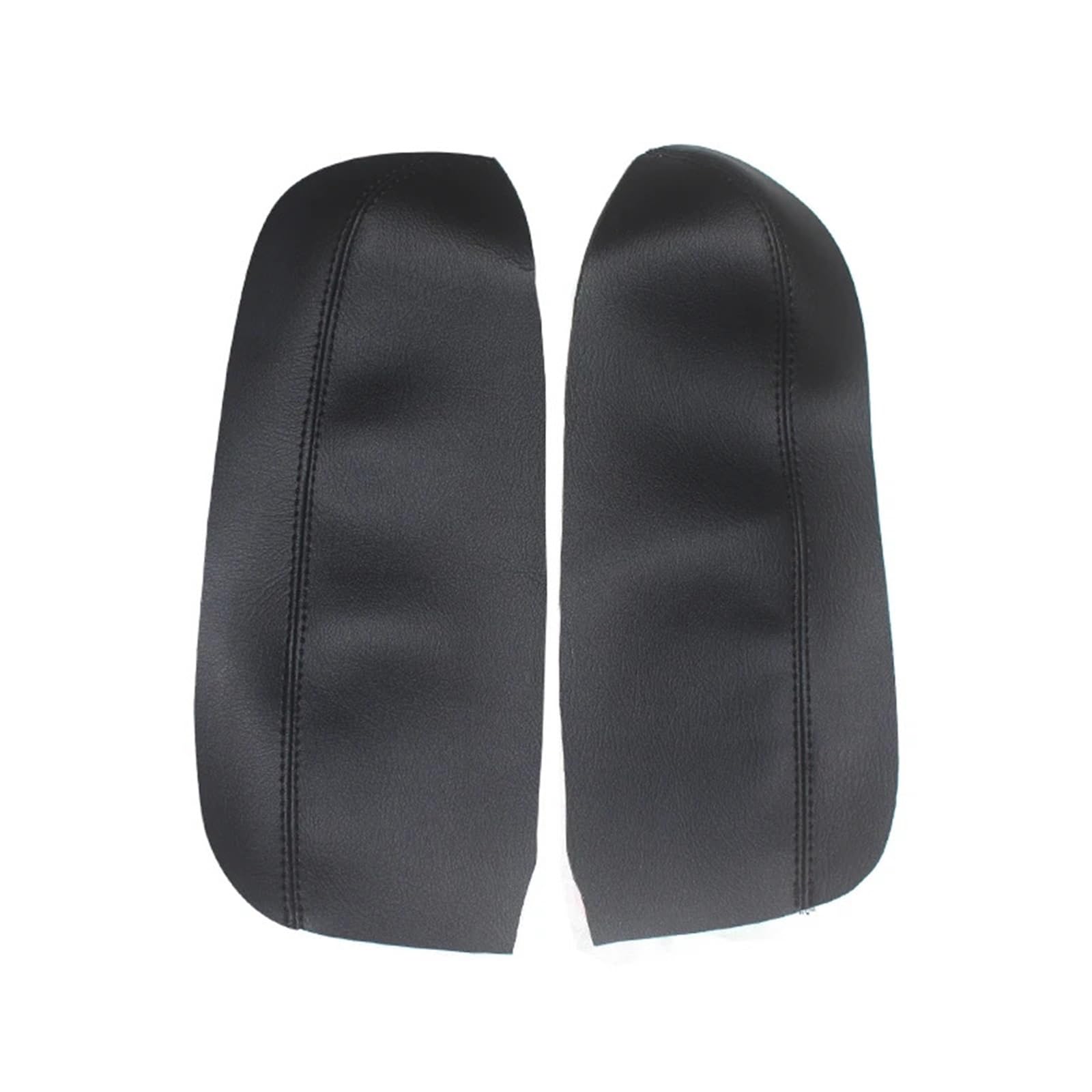 Jodriva for Acura, for RDX 2007 2008 2009 2010 2011 2012 2 Stück Auto weiches Leder Vordertür Armlehne Panel Abdeckung Innenaufkleber Dekor Türinnenverkleidung(Black) von Jodriva