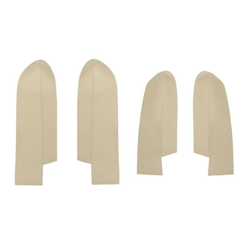 Jodriva for CRV CR-V 2007 2008 2009 2010 2011 Auto Türgriff Panel Armlehne Mikrofaser Leder Abdeckung nur 4 türen Modell Türinnenverkleidung(4pcs Beige) von Jodriva