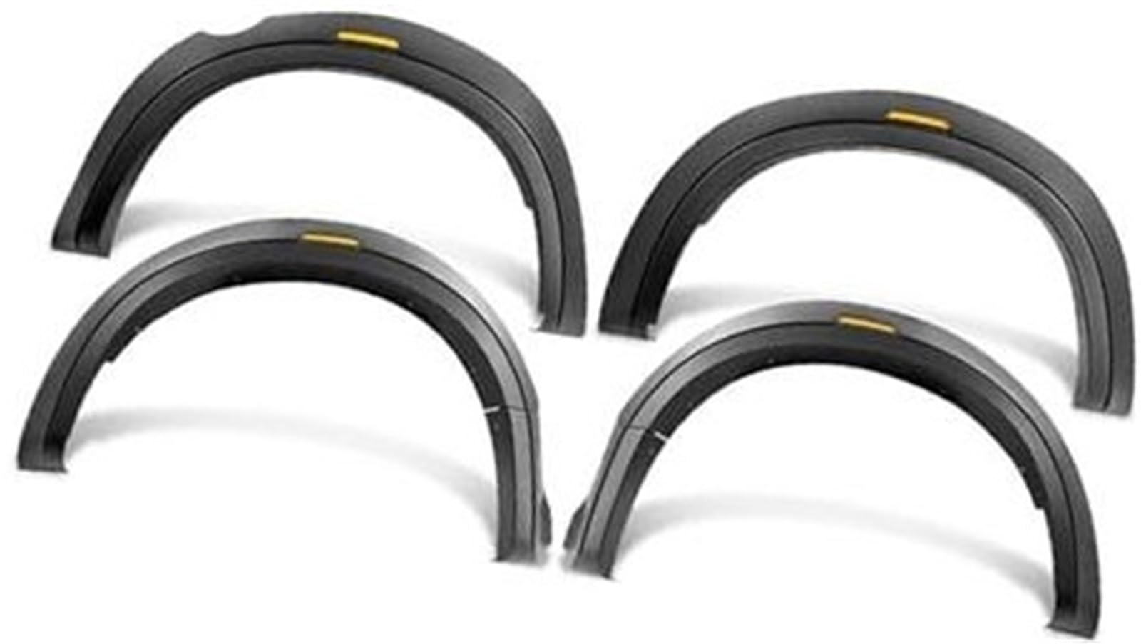 Jodriva for Chevrolet Colorado S10 2015-2022 Auto Flares Radlauf Verlängerung Kotflügel Mit Reflektor Kotflügelverbreiterung(Black A) von Jodriva