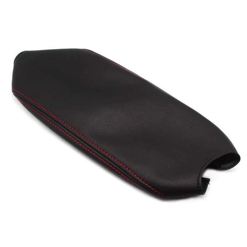 Jodriva for Civic, 8. Generation Limousine 2006 2007 2008 2009 2010 2011 nur 4 Türen Autotürgriff Panel Armlehne Mikrofaser-Lederbezug Türinnenverkleidung(Center Black-Red) von Jodriva
