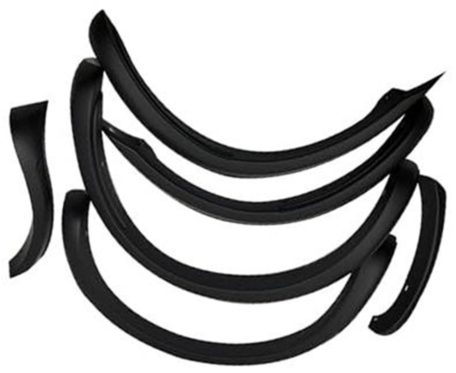 Jodriva for Ford, Ranger T6 T7 2012-2018 Auto Rad Augenbraue Kotflügel Radlauf Flügel Schaber Radlauf Teile Auto Styling Kotflügelverbreiterung(T6) von Jodriva