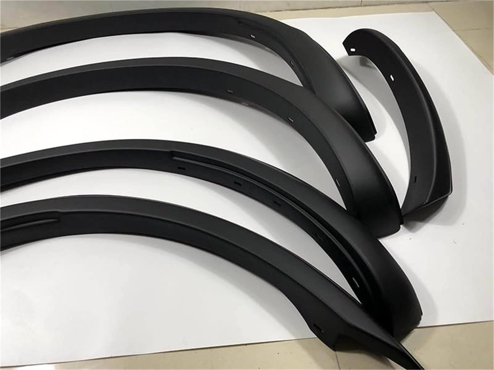 Jodriva for Ford, Ranger T6 T7 2012-2018 Auto Rad Augenbraue Kotflügel Radlauf Flügel Schaber Radlauf Teile Auto Styling Kotflügelverbreiterung(T7) von Jodriva