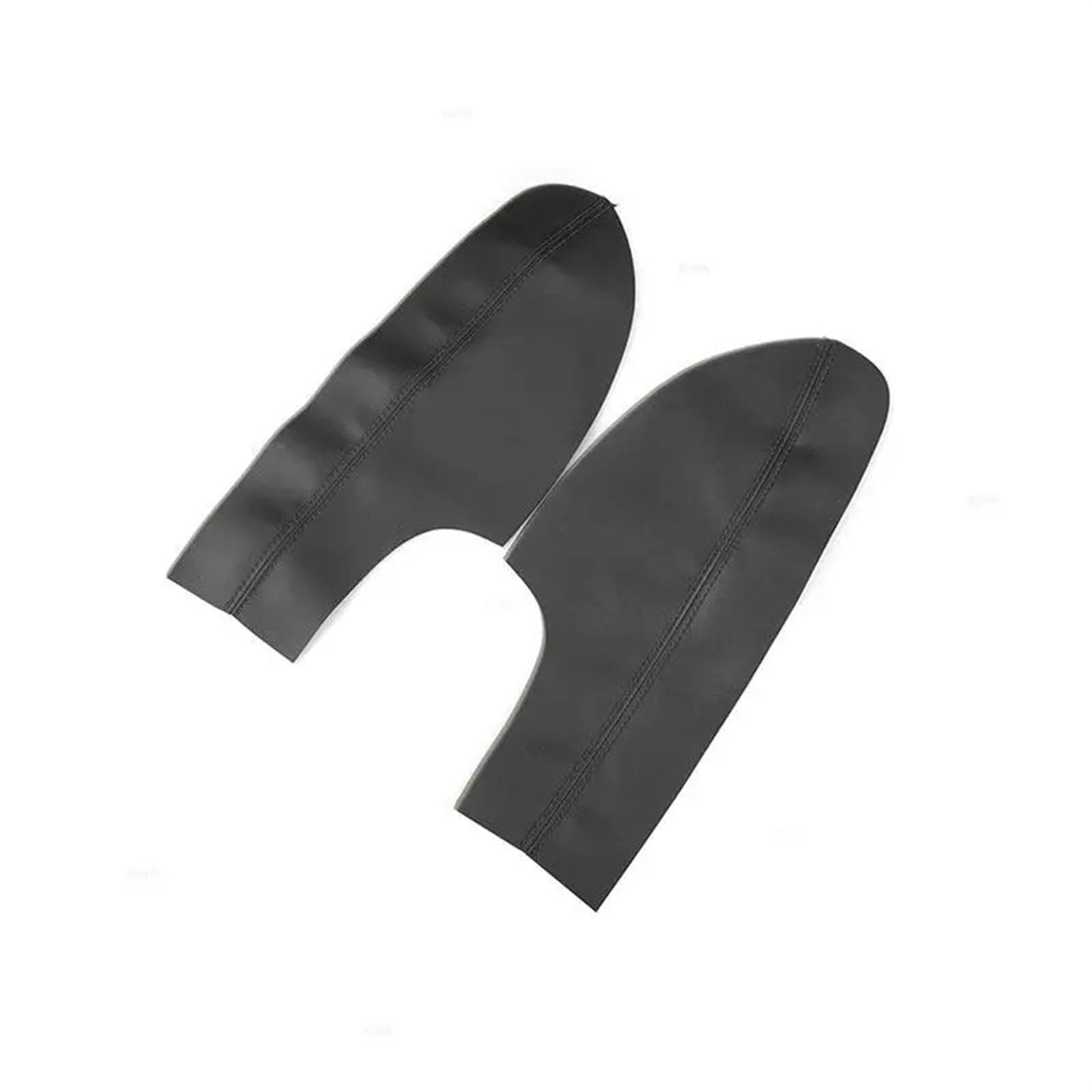 Jodriva for Hyundai, for Sonata, 8. 2011 2012 2013 2014 Auto-Innentürverkleidung Armlehnenbezug Mikrofaser-Leder-Dekorzubehör Türinnenverkleidung(Black,2pcs) von Jodriva