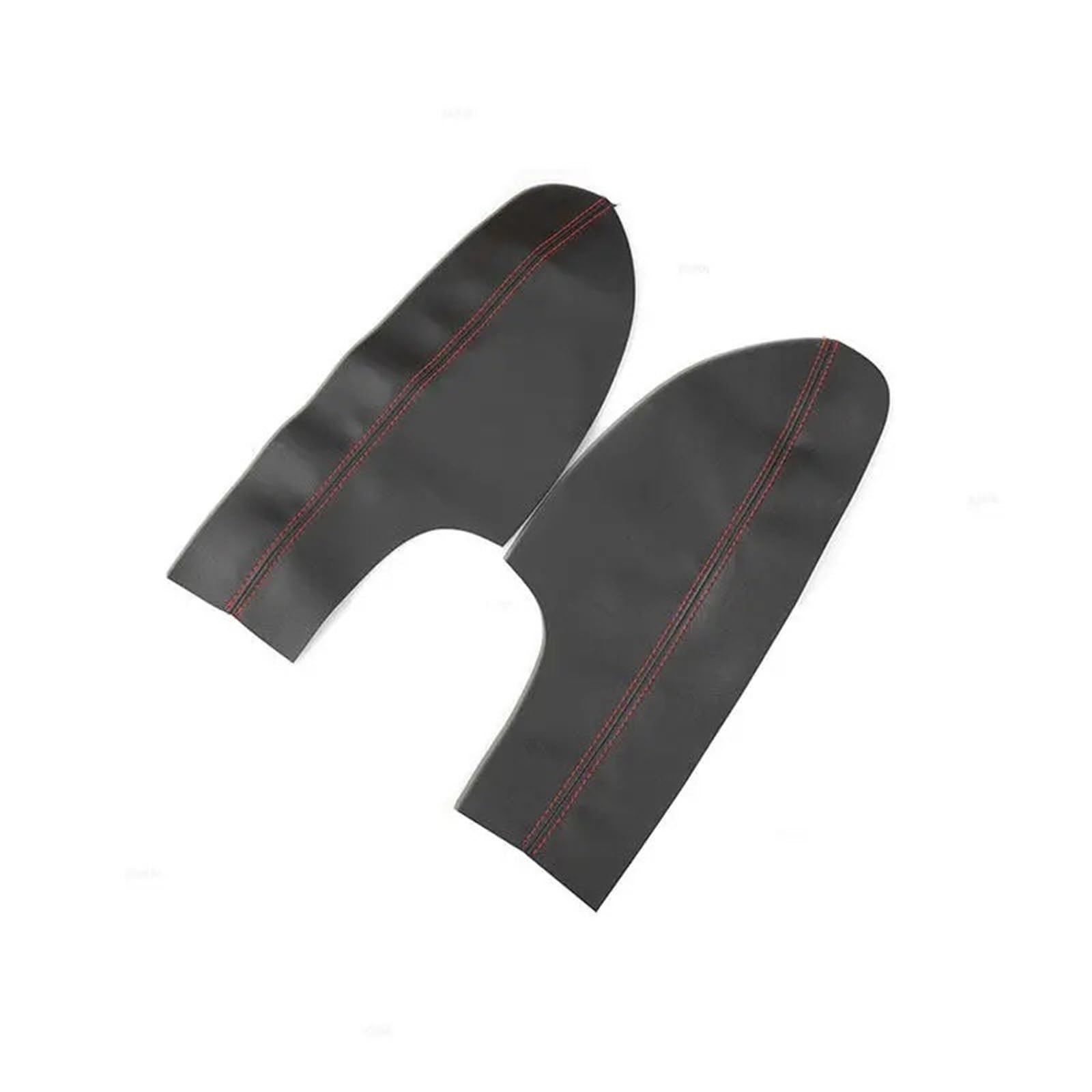 Jodriva for Hyundai, for Sonata, 8. 2011 2012 2013 2014 Auto-Innentürverkleidung Armlehnenbezug Mikrofaser-Leder-Dekorzubehör Türinnenverkleidung(Black-red line,2pcs) von Jodriva