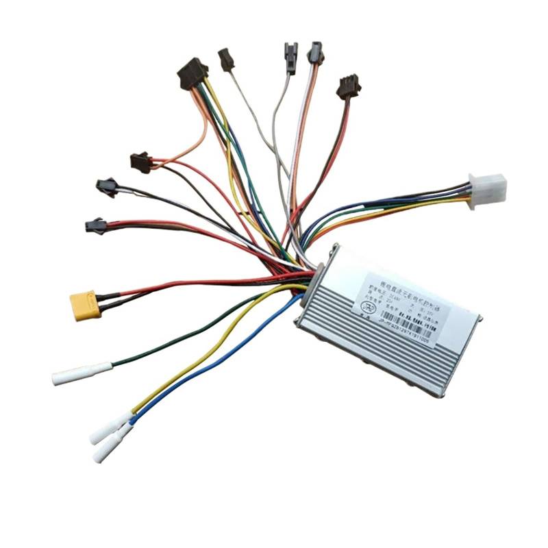 Jodriva for JIPIN Bürstenlosen Controller 48V 25A 500W Motor Starter JP LCD Display Drossel Schalter, for Null, for 8 elektrische Roller Zubehör Display für Elektroroller(48V 25A Hall) von Jodriva