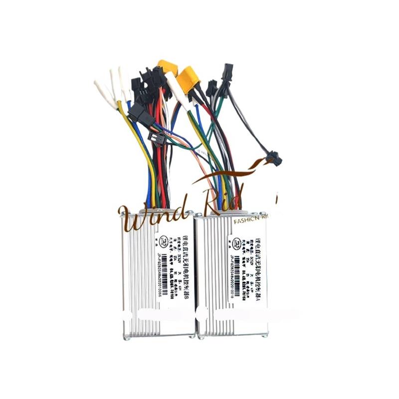 Jodriva for JP Display 36V 48V 52V 60V Drosselschalter 25ah Dual Drive Brushless Motor Controller, for FLJ T11 T113 Elektroroller Display für Elektroroller(48v 25a No Hall AB) von Jodriva
