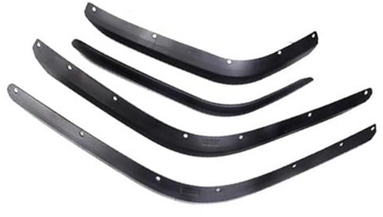 Jodriva for Jeep, Wrangler JL 2018–2023, Auto-Kotflügelverbreiterung, verbreiterte Zierleiste, Schmutzfänger, Rad-Augenbraue, breitere Verlängerungsleiste Kotflügelverbreiterung(Higher Fender) von Jodriva
