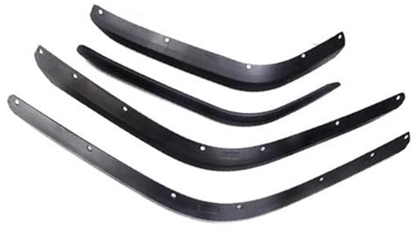 Jodriva for Jeep, Wrangler JL 2018–2023, Auto-Kotflügelverbreiterung, verbreiterte Zierleiste, Schmutzfänger, Rad-Augenbraue, breitere Verlängerungsleiste Kotflügelverbreiterung(Lower Fender) von Jodriva