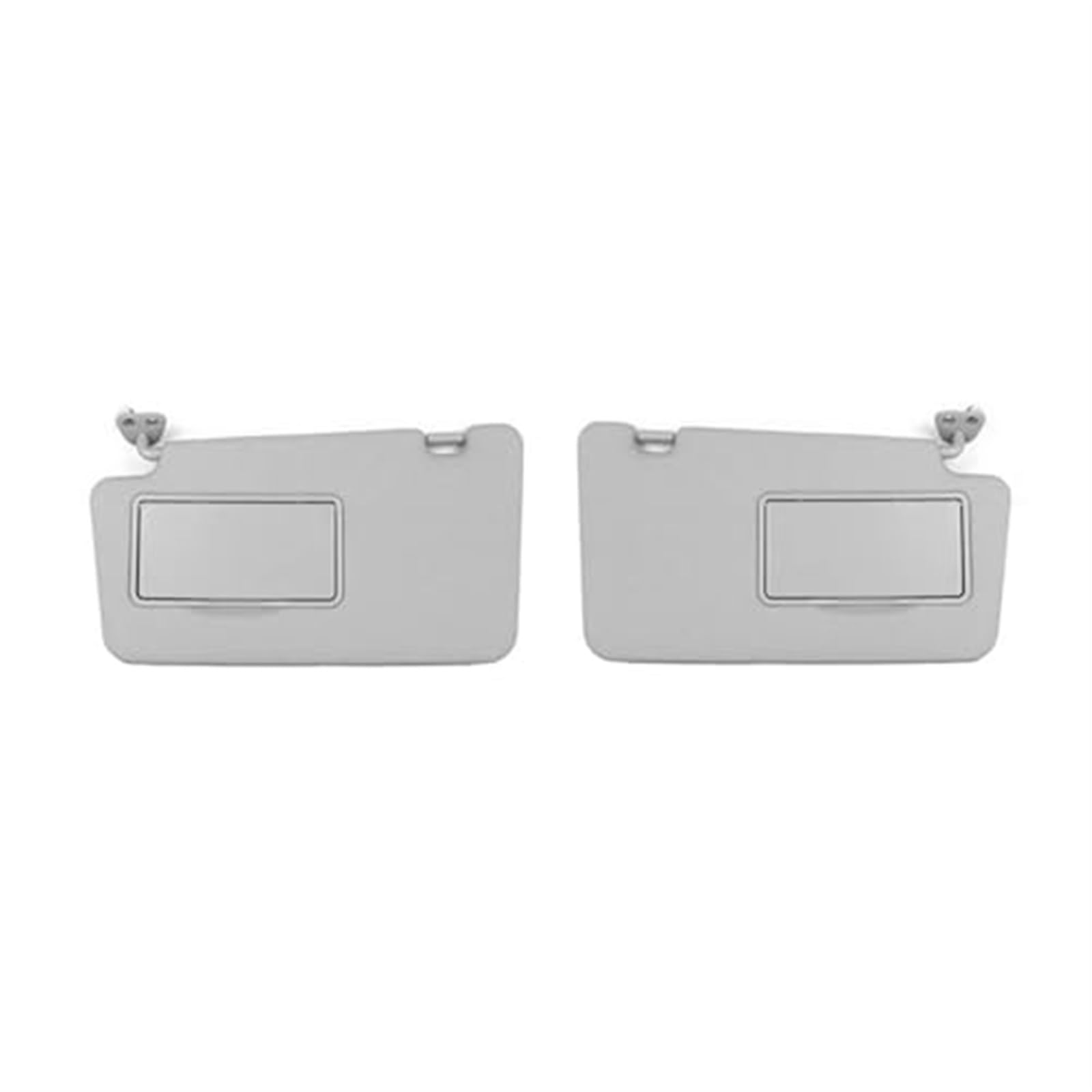 Jodriva for Koleos, 2008–2016 vordere Auto-Sonnenblende mit Make-up-Spiegel-Licht, Auto-Innenseite Links rechts Sonnenblende Auto-Sonnenblendenbrett(Grey 1pair) von Jodriva