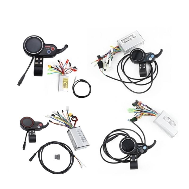 Jodriva for Kugoo, M4 Elektrische Roller 36v48v Display Panel 5/6-Pin Kommunikation Instrument Bürstenlosen Intelligente Motor Controller Display für Elektroroller(6 pins 48V) von Jodriva