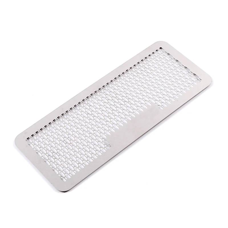 Jodriva for Lexus, for ES ES200 ES260 ES250 ES300 2018 2022, Auto Motor Lufteinlass Schutzkappe Metallabdeckung Trim Insektennetz Anti Maus Insektenschutz für den Kühlergrill(Silver) von Jodriva
