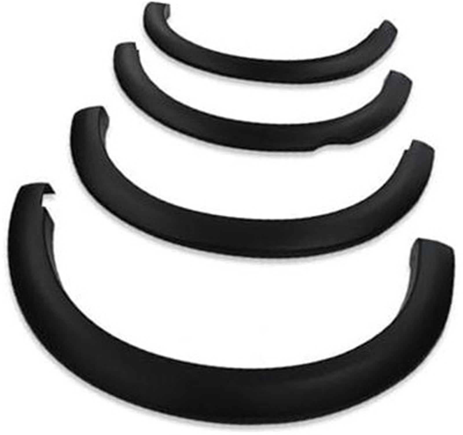 Jodriva for Nissan, Frontier Navara D40 2006 2007 2008 2009 2010 2011 2012 2013 Auto Kotflügel Flare Arch Räder Zubehör Kotflügelverbreiterung(Matte Black) von Jodriva