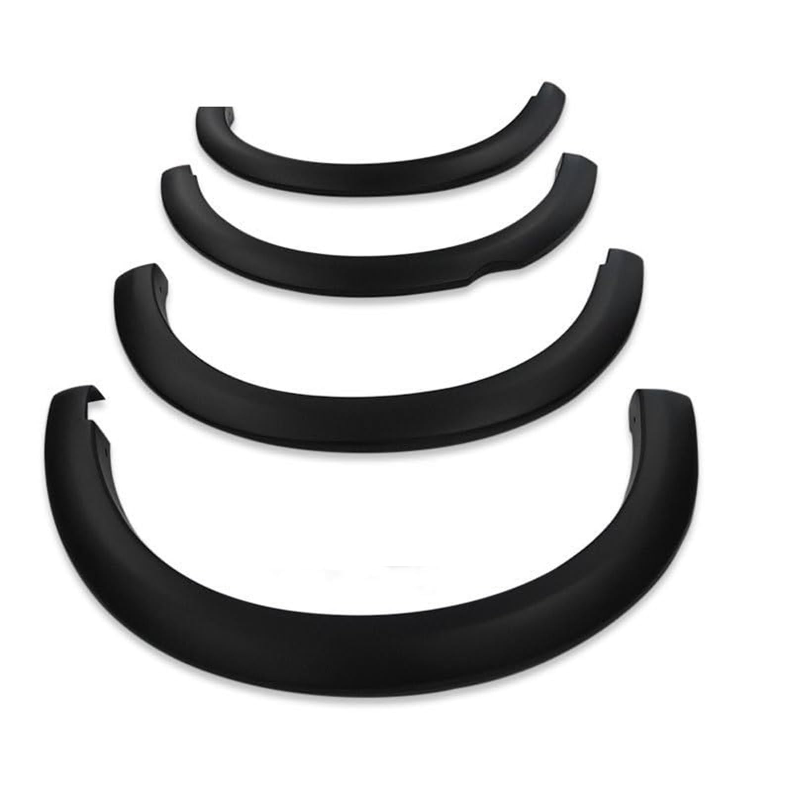 Jodriva for Nissan, Frontier Navara D40 2006 2007 2008 2009 2010 2011 2012 2013 Auto Kotflügel Flare Arch Räder Zubehör Kotflügelverbreiterung(Silver 6 pcs) von Jodriva