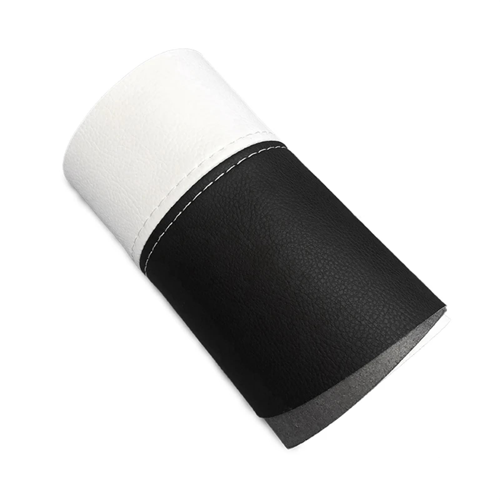 Jodriva for Nissan, for X-Trail, for Rogue 2014 2015 2016 2017 2018 4 Stück Auto-Innentür-Armlehnenverkleidung, Mikrofaser-Lederbezug-Dekor Türinnenverkleidung(Black-White Splice) von Jodriva