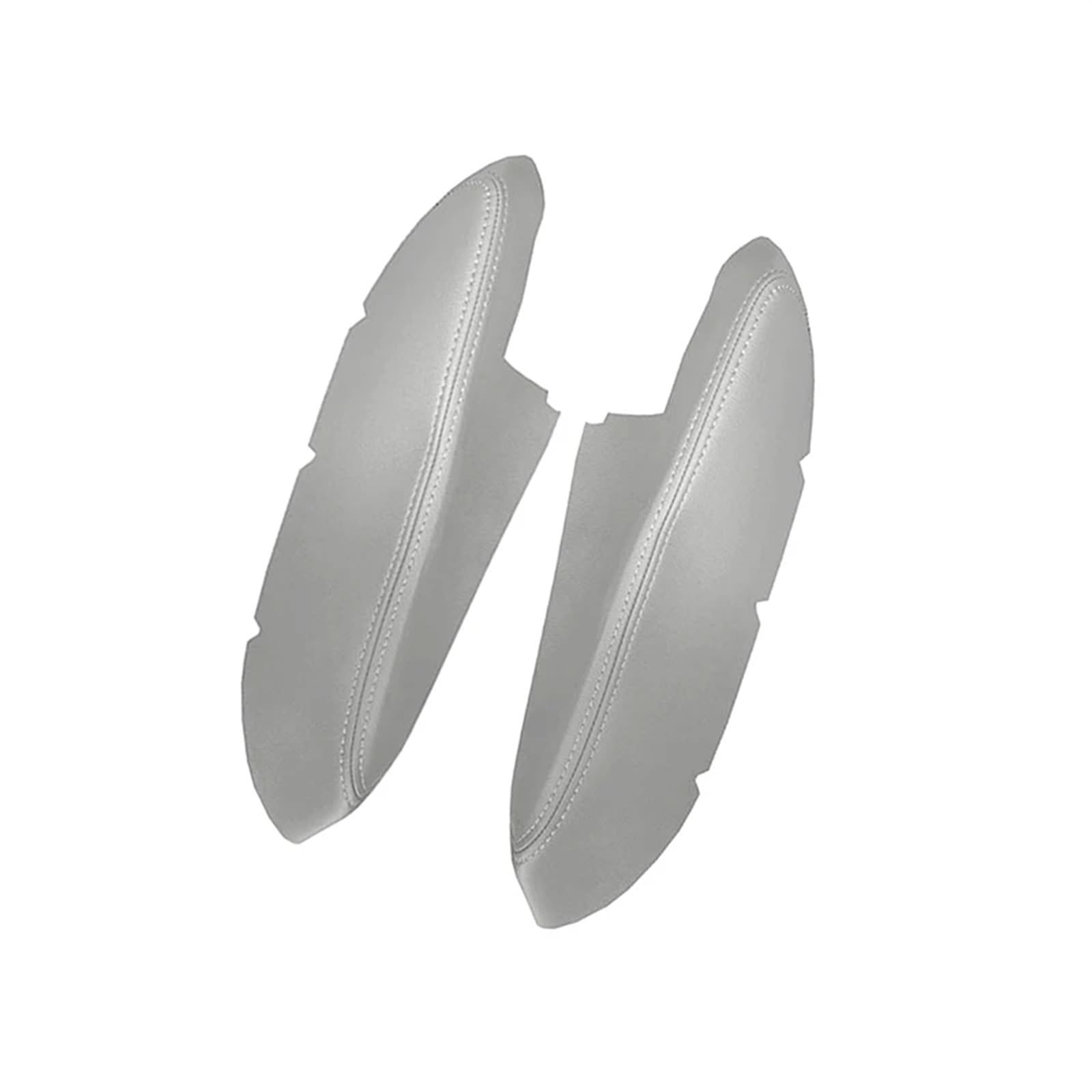 Jodriva for Ridgeline, 2009 2010 2011 2012 2013 2014 Auto Innen 2 stücke Vordere Tür Armlehne Panel Mikrofaser Leder Abdeckung Dekor Auto-Innentürverkleidung(Grey,Rear 2pcs) von Jodriva