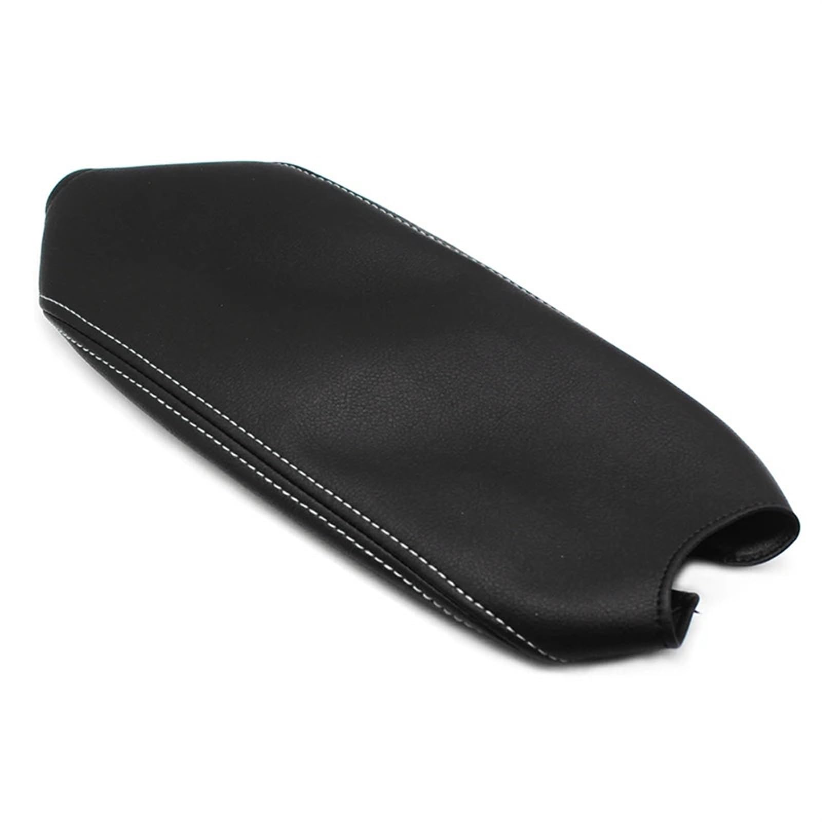 Jodriva for Skoda, for Octavia, 2007 2008 2009 2010 2011 2012 2013 2014 Auto-Mittel-/Türgriff-Armlehnenverkleidung, Mikrofaser-Lederbezug Türinnenverkleidung(Center Black-White) von Jodriva