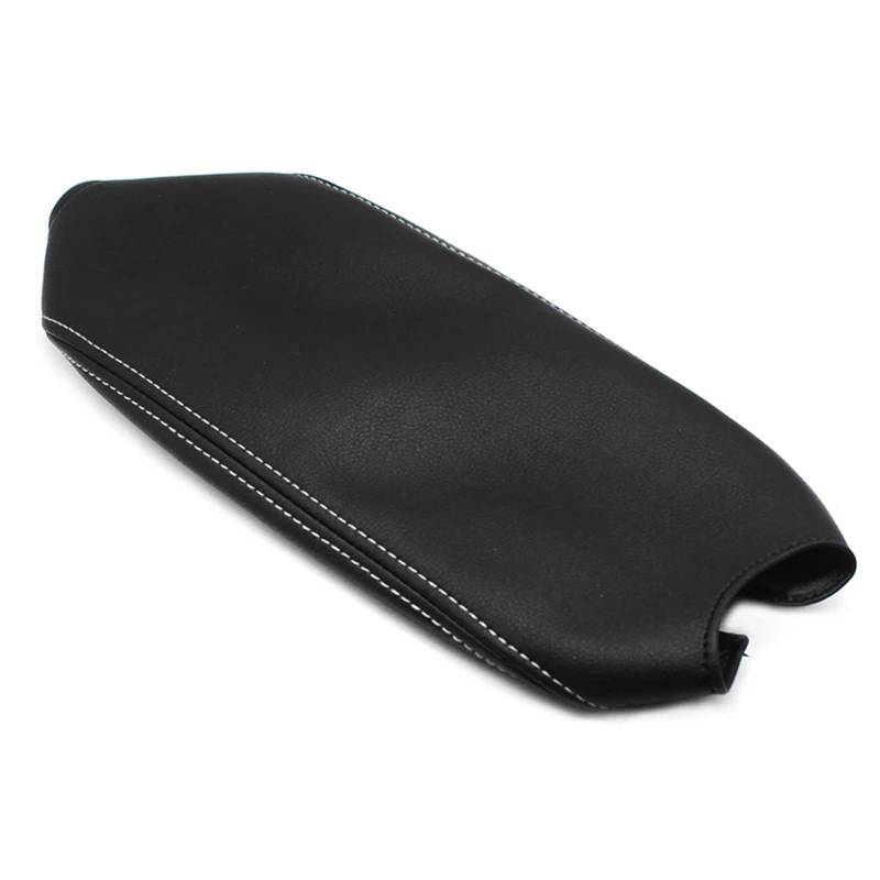 Jodriva for Skoda, for Octavia, 2007 2008 2009 2010 2011 2012 2013 2014 Auto-Mittel-/Türgriff-Armlehnenverkleidung, Mikrofaser-Lederbezug Türinnenverkleidung(Center Black-White) von Jodriva
