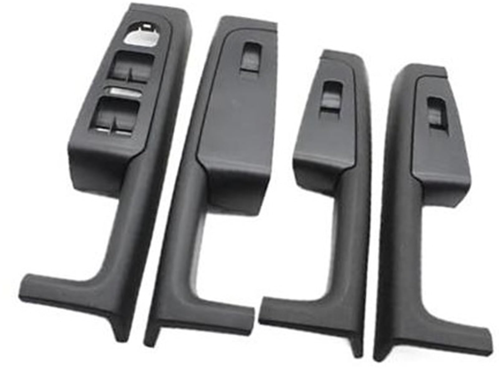 Jodriva for Skoda, for Superb 2008 2009 2010–2013 3TD867158A Auto vorne hinten Innentürgriff Armlehnenrahmen Schalter Bedienfeldverkleidung Auto-Innentürgriff(Black 4pcs-Black) von Jodriva